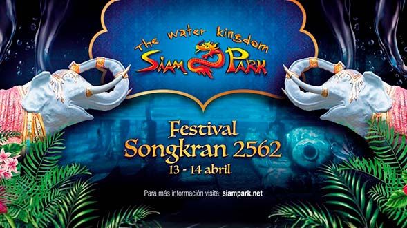 Siam Park celebra el año nuevo tailandés con un festival a todo color