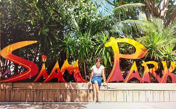 Paz Vega disfruta de Siam Park en compañía de su familia